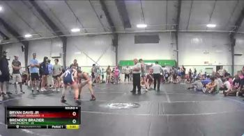 122 lbs Round 4 (8 Team) - Brenden Brazier, Team Palmetto vs Bryan Davis Jr, Steel Valley Renegades