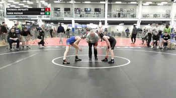 97 lbs 3rd Place - Thomas DePratti, Fisheye WC vs Junie Patkus, Maine Hammahs