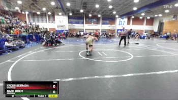 190 lbs Cons. Round 2 - Dane Holm, Hesperia vs Yader Estrada, Norwalk