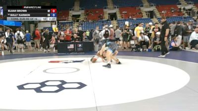 157 lbs Cons. Sub-rd Of 16 - Elijah Brown, New York vs Sully Karmon, Ohio