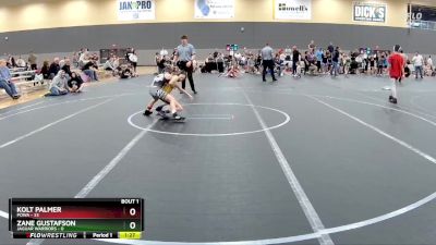 72 lbs Round 1 - Kolt Palmer, POWA vs Zane Gustafson, Jaguar Warriors