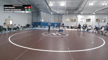 165 lbs Round 1 (8 Team) - Arment Waltenbaugh, Hill School vs Evan Holgate, Westtown School