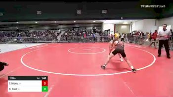 113 lbs Consi Of 64 #1 - Tyler Hisey, OH vs Ben Bast, WI