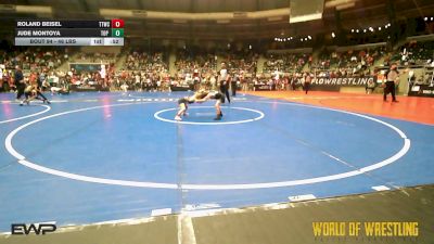 46 lbs Consi Of 16 #2 - Roland Beisel, Team Tulsa Wrestling Club vs Jude Montoya, Top Rank