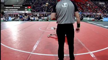 3A 113 lbs Cons. Round 2 - Sebastian Guitron, Glenns Ferry vs Will Osterhout, Declo