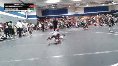 55 lbs Champ. Round 1 - Jackson Clinkscales, Team Tiger vs Rowan Waddell, Cobra Wrestling Club