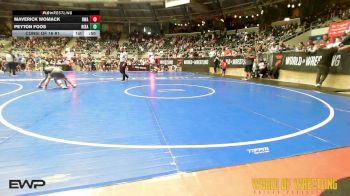 85 lbs Consi Of 16 #1 - Maverick Womack, Roundtree Wrestling Academy vs Peyton Foos, Nixa Youth Wrestling