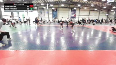 138 lbs Round Of 64 - Donald Bowie, Indiana Outlaws White vs Drew Scherer, Blue Wave