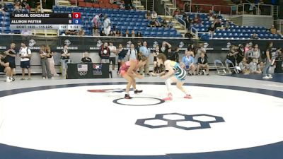 115 lbs Champ. Rd Of 16 - Abigail Gonzalez, Florida vs Allison Patten, Rhode Island