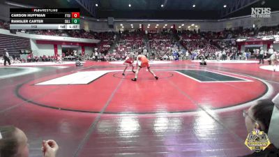 113 lbs Quarterfinals (8 Team) - Carson Huffman, FT. GIBSON vs Rangler Carter, SALLISAW