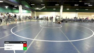 150 lbs Consi Of 32 #2 - Antoine Glasgow, GA vs Logan Baker, PA