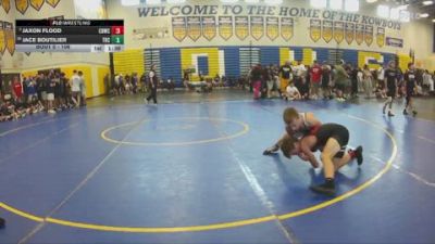 106 lbs Champ. Round 2 - Jaxon Flood, Lake Highland Prep vs Jace Boutilier, Harmony