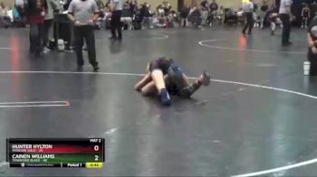 116 lbs Finals (2 Team) - Hunter Hylton, Missouri Gold vs Cainen Williams, Tennessee Black