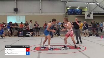 72 kg Round Of 32 - Logan Hurley, Knights Wrestling Club vs Joshua Finesilver, Blue Blood Wrestling Club