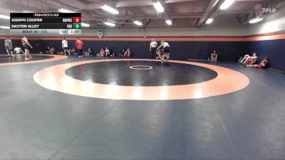 175 lbs Quarterfinal - Joseph Cooper, Riverton Wolf Pack Wrestling Club vs Daxton Alley, Hurricane High School