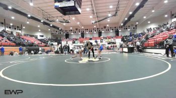 110 lbs Consi Of 8 #2 - Aliyha Broadway, Har-Ber - Blue vs Danielle Donovan, Oologah