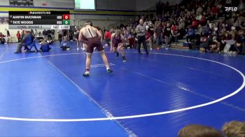 157 lbs Cons. Round 2 - Tate Woods, North Linn vs Austin Buckman, Independence