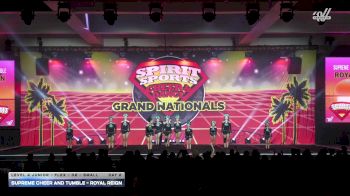 Supreme Cheer and Tumble - Royal Reign [2026 L4 Junior - Flex - D2 - Small Day 2] 2026 Spirit Sports Grand Nationals