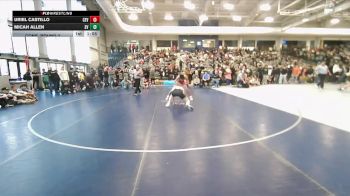 132 lbs Cons. Round 3 - Uriel Castillo, Cedar Valley vs Micah Allen, Skyview