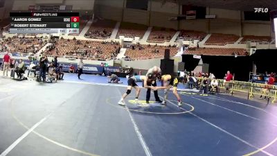 113-D3 Champ. Round 1 - Aaron Gomez, Salpointe Catholic High School vs Robert Stewart, Cactus High School