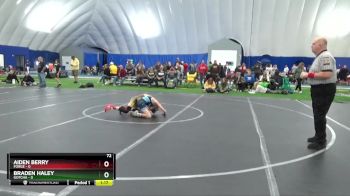 72 lbs Round 2 (10 Team) - Braden Haley, Gotcha vs Aiden Berry, Forge