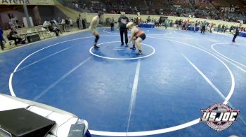 Consolation - Jack Mendoza, Choctaw Ironman Youth Wrestling vs Oakley Caruthers, Norman Grappling Club