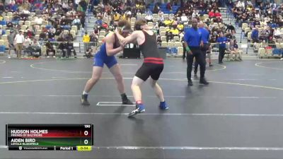 190 lbs Cons. Round 5 - Hudson Holmes, Friends Of Baltimore vs Aiden Bird, Loyola-Blakefield