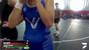 105 lbs Round 5 (6 Team) - Marin Rhode, Team Red vs Hanna Lee, Team Blue