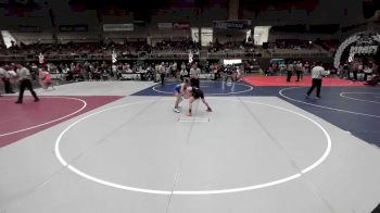 88 lbs Consolation - Kalijah Gonzales, Kingdom WC vs Hayden Bohannon, Windy City Wrestlers