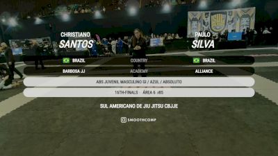 Christiano Santos vs Paulo Silva 2026 CBJJE South American Jiu-Jitsu Championship