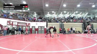 165 lbs Cons. Round 2 - Aiden Fleming, Griffith vs Thomas Minor, Warren Wrestling Academy