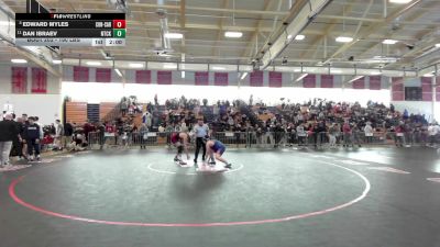 190 lbs Quarterfinal - Edward Myles, Concord-Carlisle vs Dan Ibraev, Natick