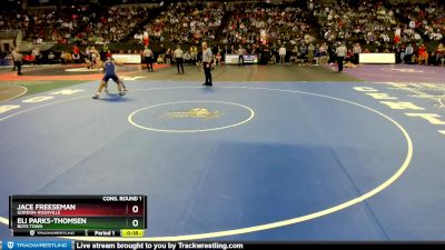 Cons. Round 1 - Jace Freeseman, Gordon-Rushville vs Eli Parks-Thomsen, Boys Town