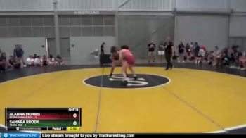 152 lbs Semis & 1st Wrestleback (8 Team) - Alahna Morris, Pennsylvania Red vs Samara Roddy, Texas Red