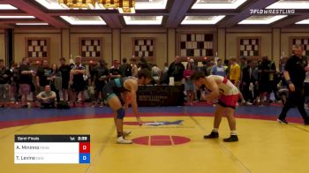 57 kg Semifinal - Antonio Mininno, Pennsylvania RTC vs Timothy Levine, New England Regional Training Center