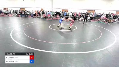 61 kg Cons 32 #2 - Ethan Qureshi, New York vs Wyatt Richter, Ohio