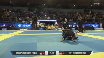 Oskar Patrick George Tedman vs Lesly Jougwa Ntouetong 2026 IBJJF European NoGi