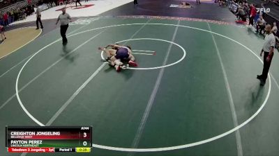 Cons. Round 2 - Payton Perez, Lincoln Northeast vs Creighton Jongeling, Bellevue West