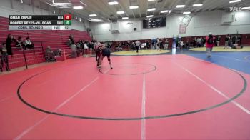 215 lbs Cons. Round 3 - Omar Zupur, Albany vs Robert Reyes-Villegas, Del Norte (Cresent City)