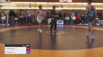 87 kg Round Of 16 - Andrew Douglas Berreyesa, USA vs Christian Frederico Rouleau, USA
