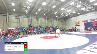 190 lbs Consi Of 16 #1 - Dustin Gutierrez Valdez, Kerman vs Robert Castillo, Hanford