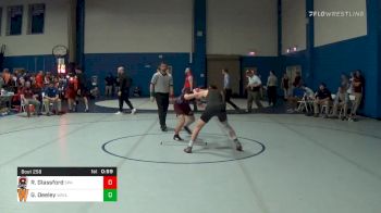 138 lbs Consolation - Ryan Glassford, Spaulding vs Greg Deeley, Wayland