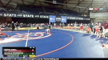 49 lbs Cons. Round 3 - Griffin ONeill, Askeo International Mat Club vs Nicholas Wasserman, Tumwater Wrestling Club