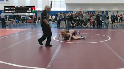 120 lbs Prelim - Peter Ryan, Dobyns Bennett vs Noah Lewis, Sussex Central