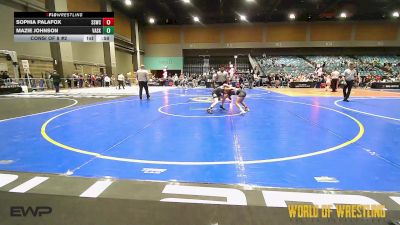 65 lbs Consi Of 8 #2 - Sophia Palafox, Southwest Stallions WC vs Mazie Johnson, Vasky Bros