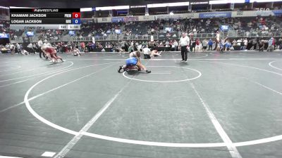 174 lbs Consi Of 4 - Khamani Jackson, Premier Wrestling Center vs Logan Jackson, Riverside Training Center
