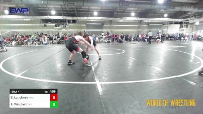 95 lbs Round Of 32 - Beckett Loughren, Immortal Athletics WC vs Ayden Winchell, Callan Wrestling Academy