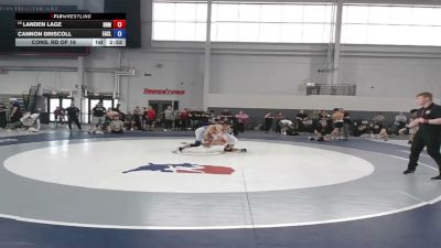 144 lbs Cons. Rd Of 16 - Landen Lage, Backyard Brawlers MW vs Cannon Driscoll, Eagle Club