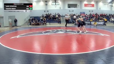 125 lbs Cons. Round 1 - Jake Stanton, Oklahoma Wesleyan vs Travis Reidy, York (Neb.)