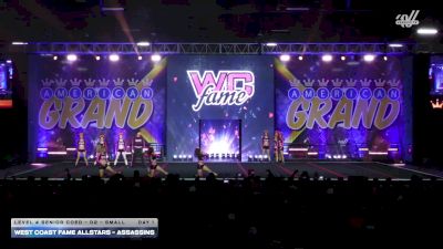 West Coast Fame Allstars - ASSASSINS [2025 L4 Senior Coed - D2 - Small Day 1] 2025 The American Grand Grand Nationals